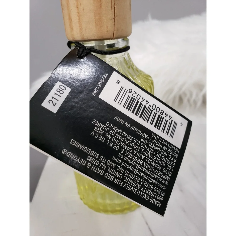 Bee &‎ Willow LEMONGRASS Rosemary Room Spray Non Aerosol Air Freshener 6 Fl Oz